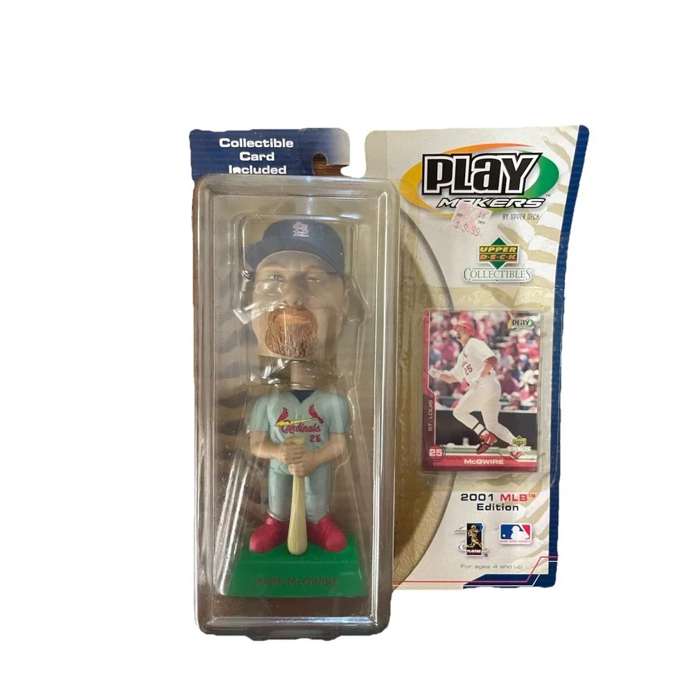 Mark McGwire Playmakers Bobblehead‎ 2001 MLB Edition Upper Deck